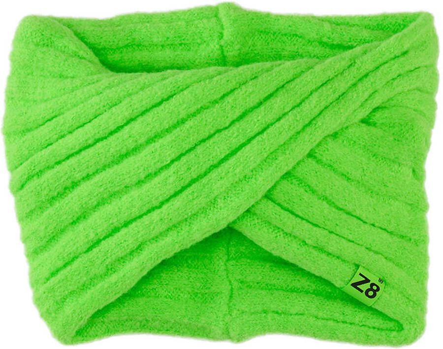 Z8 kids gebreide colsjaal Sky groen Acryl Effen