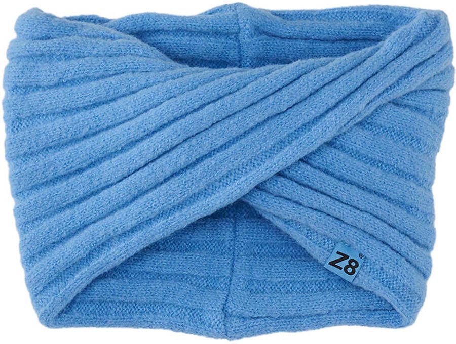 Z8 kids gebreide colsjaal Sky lichtblauw Acryl Effen