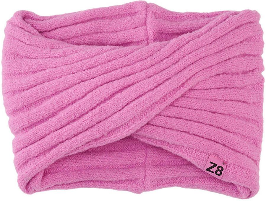 Z8 kids gebreide colsjaal Sky roze Acryl Effen