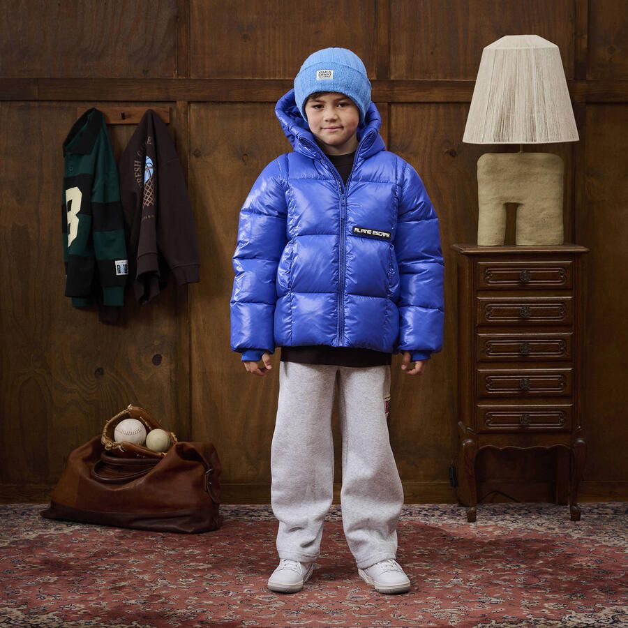 Z8 kids gewatteerde winterjas Benso kpbaltblauw - Foto 2
