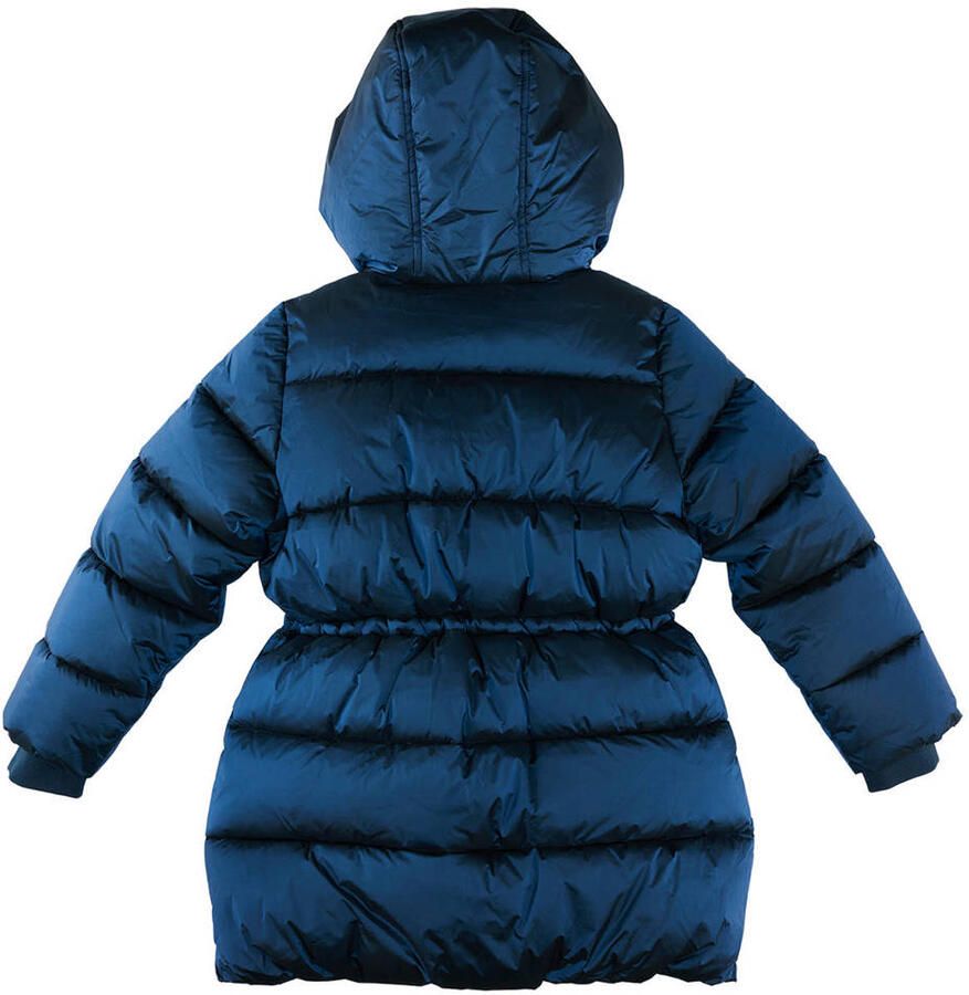 Z8 kids gewatteerde winterjas Honour metallic blauw - Foto 3