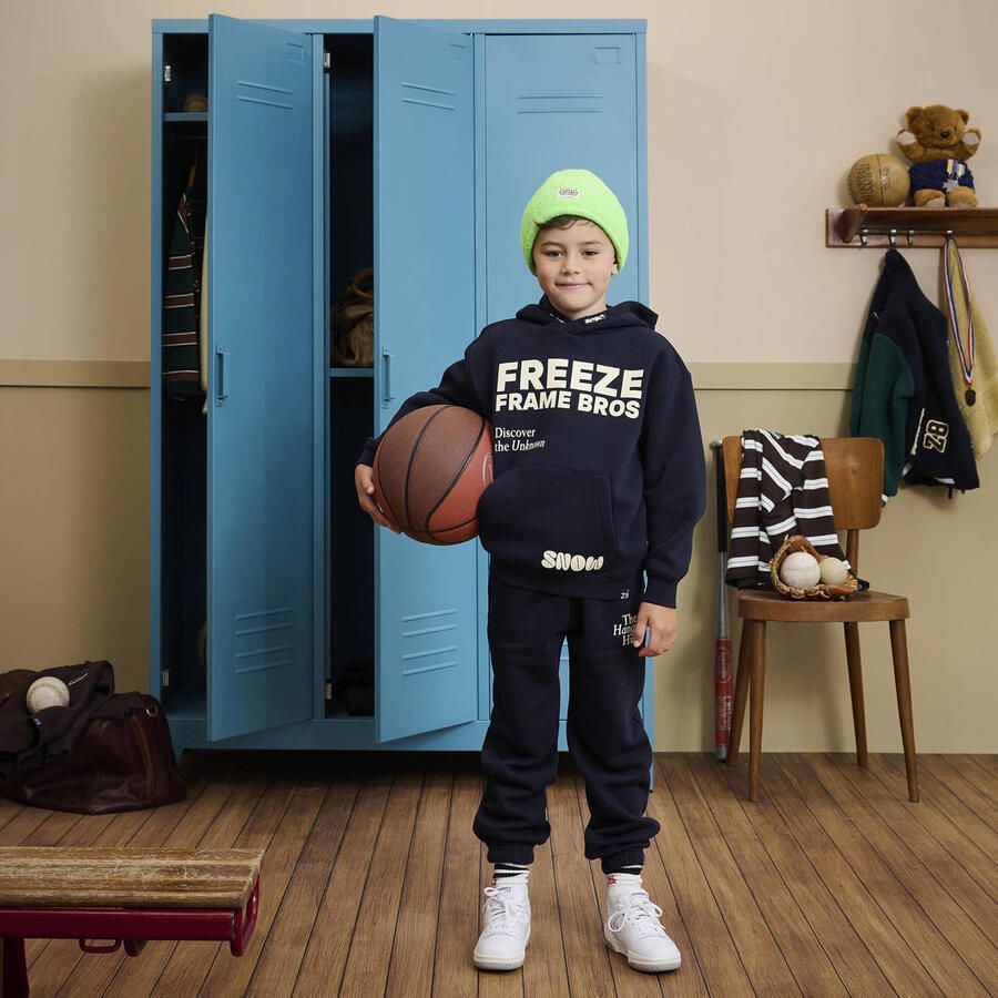 Z8 kids hoodie Dax donkerblauw - Foto 2