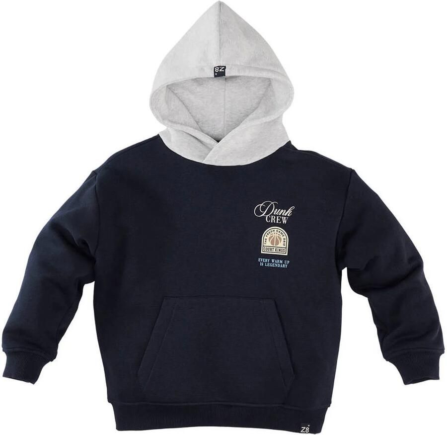Z8 kids hoodie Ferris donkerblauw