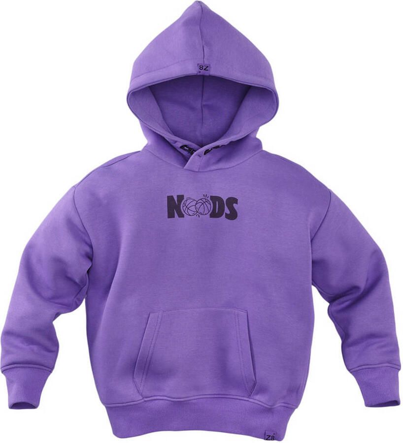 Z8 kids hoodie Jace met backprint paars - Foto 7