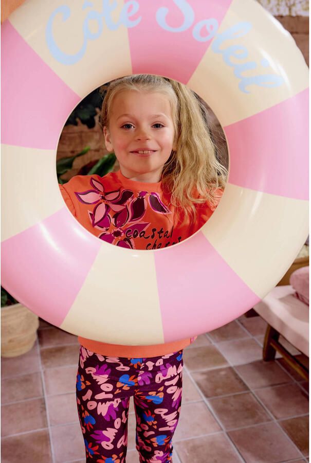 Z8 kids legging Mijs bordeaux lichtroze violet - Foto 5