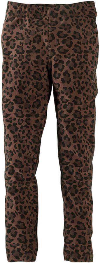 Z8 kids legging Rosie met panterprint bruin - Foto 3