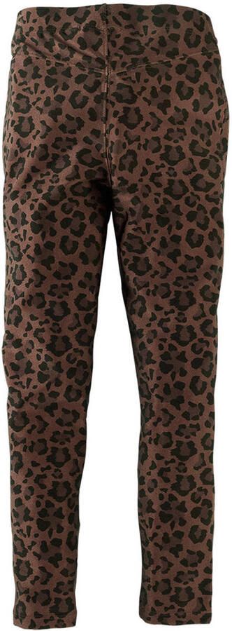 Z8 kids legging Rosie met panterprint bruin - Foto 5