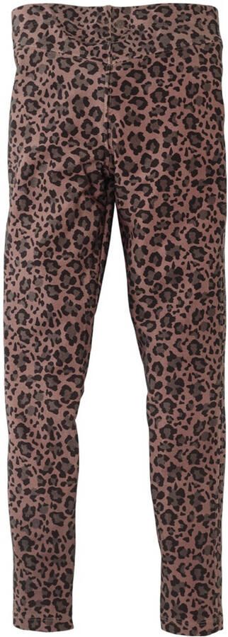 Z8 kids legging Sayna met panterprint bruin - Foto 5