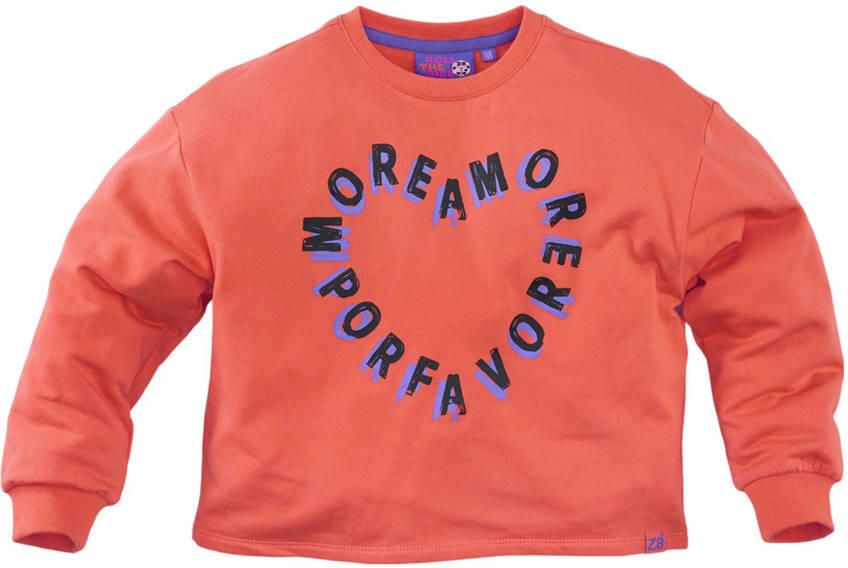 Z8 Meisjes Truien & Vesten Nowella Oranje - Foto 5