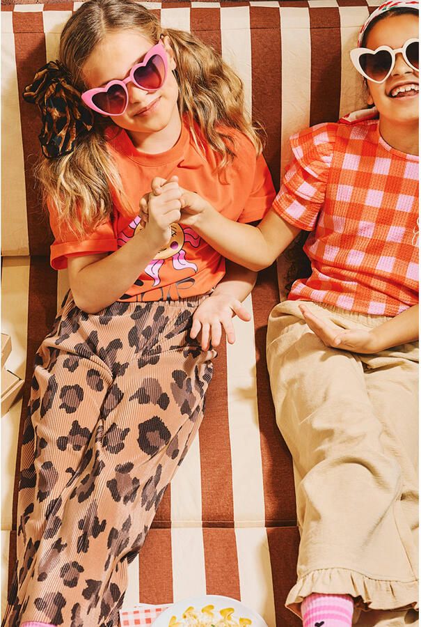 Z8 kids palazzobroek Nola met ruches zand - Foto 4