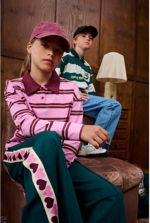 Z8 kids polo Maylin roze donkerrood - Foto 3