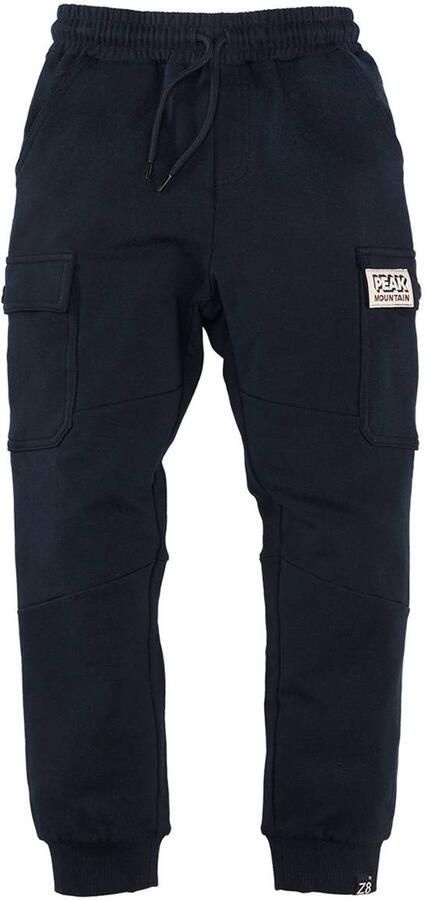Z8 kids regular fit cargo sweatpants marineblauw