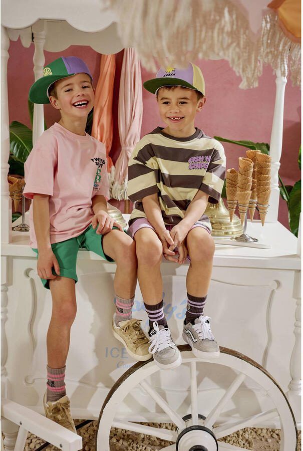 Z8 kids sokken Gyan bruin lila - Foto 2