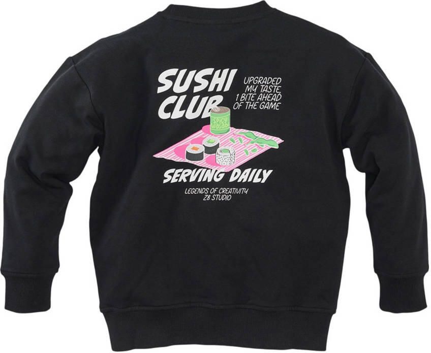 Z8 kids sweater Aero met backprint donkerblauw - Foto 5