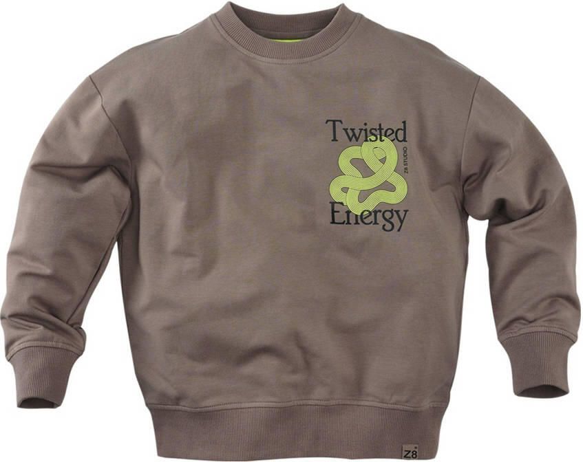 Z8 kids sweater Fenton me backprint taupe - Foto 5