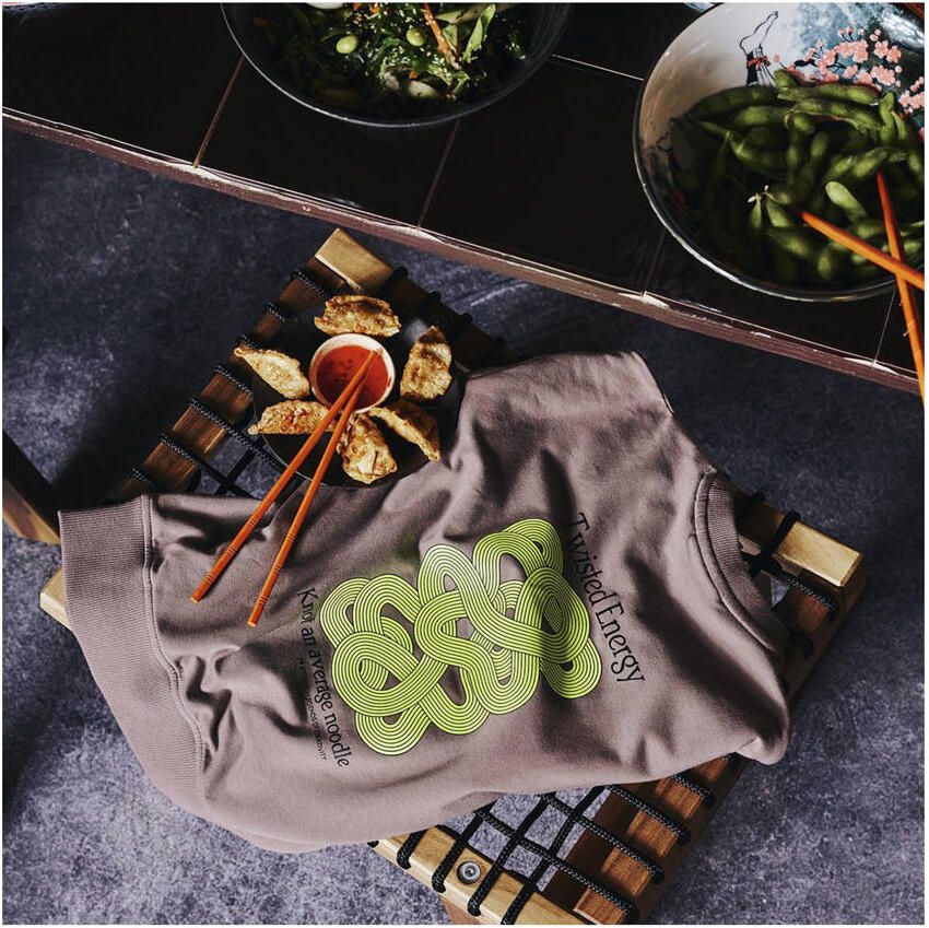 Z8 kids sweater Fenton me backprint taupe - Foto 3