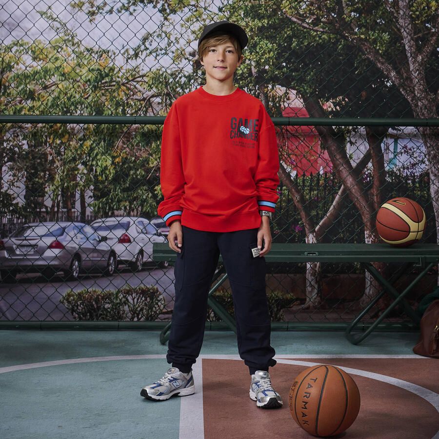 Z8 kids sweater met backprint rood - Foto 2