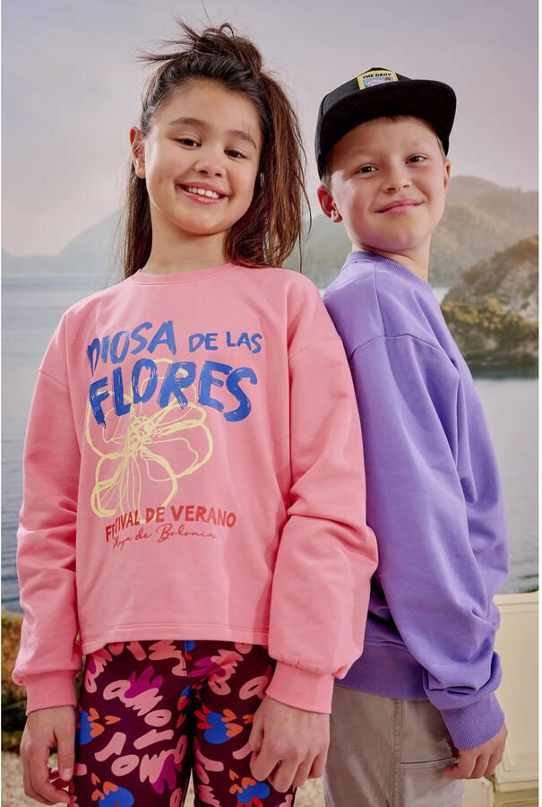 Z8 Meisjes Truien & Vesten Pola Roze - Foto 4