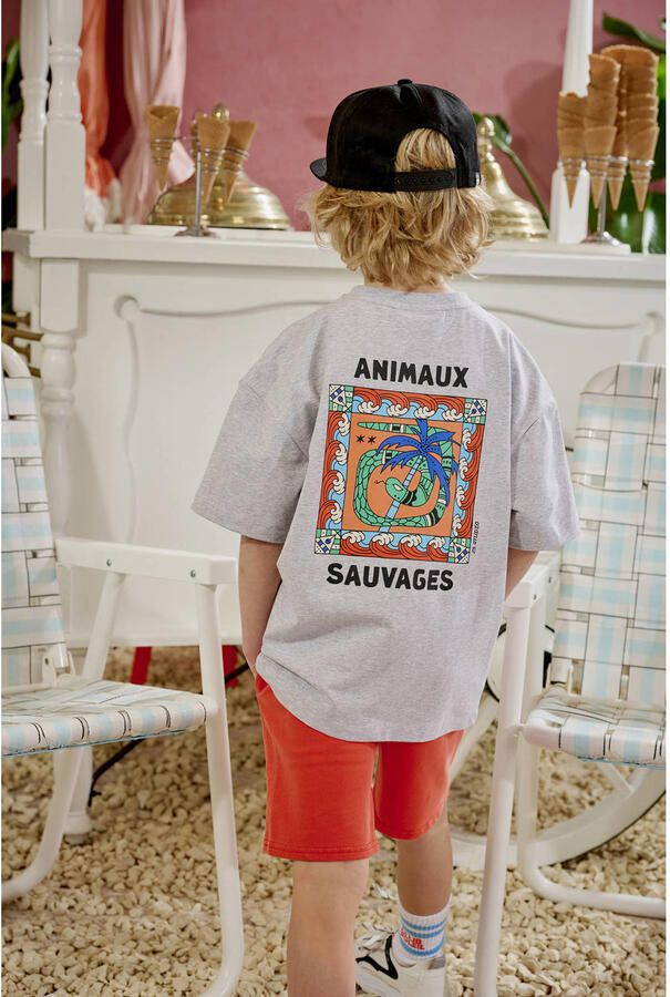 Z8 kids sweatshort Bob oranje - Foto 5