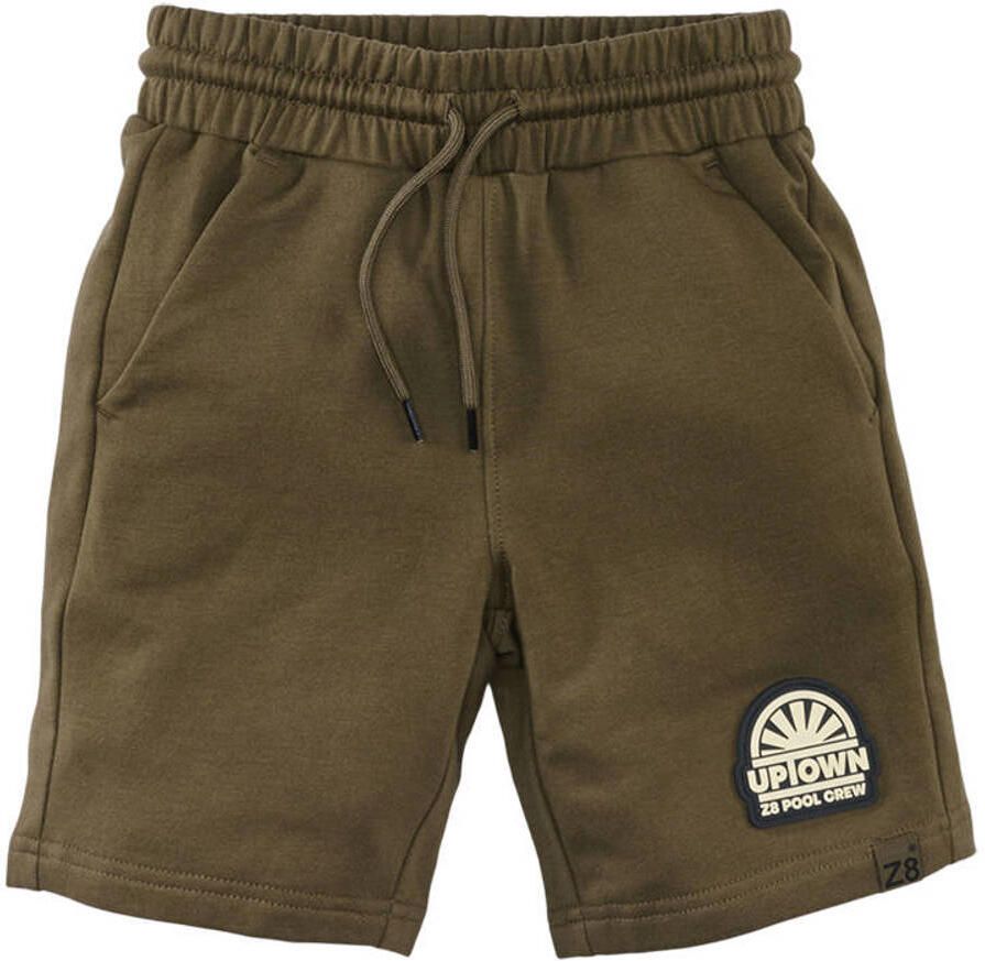 Z8 kids sweatshort Elian olijfgroen - Foto 3