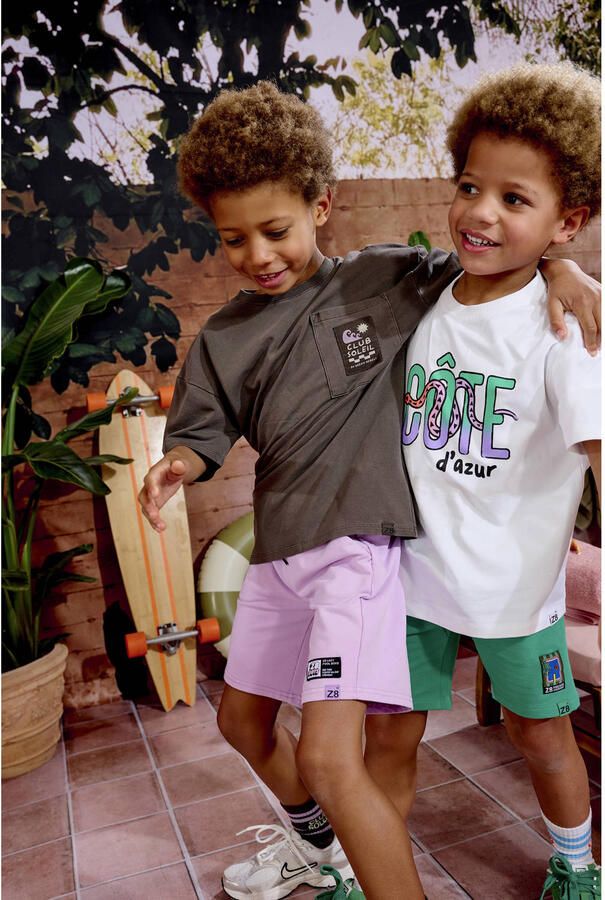 Z8 kids sweatshort Jozy groen - Foto 7