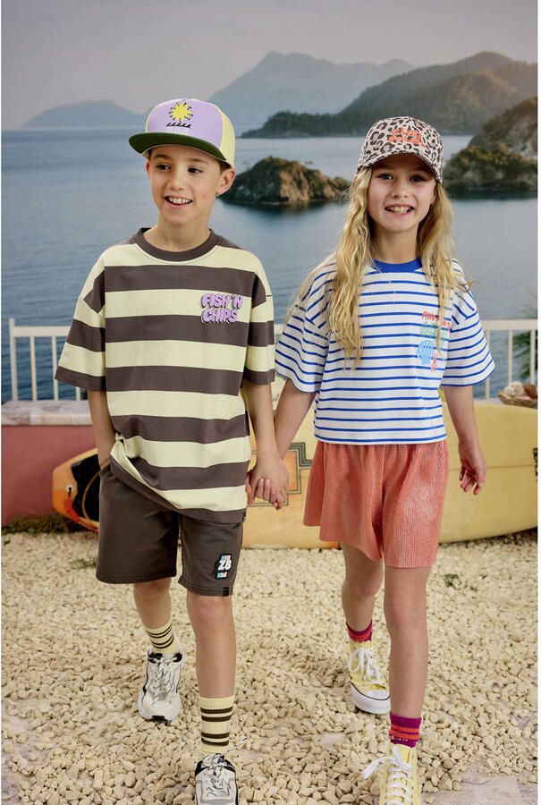 Z8 kids sweatshort Rayan antraciet - Foto 5