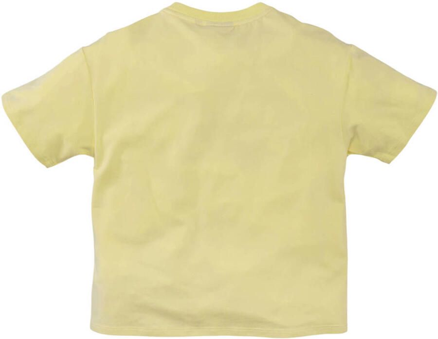 Z8 kids T-shirt Alisha lichtgeel roze paars - Foto 6