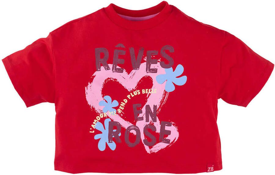 Z8 kids T-shirt Janne rood