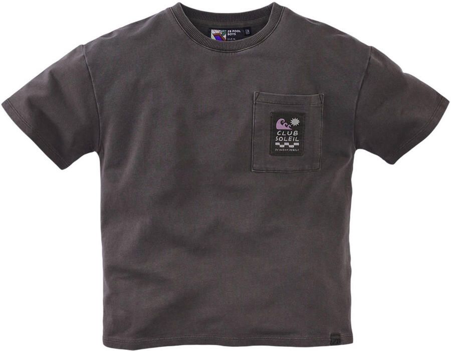 Z8 kids T-shirt Jaro met backprint antraciet - Foto 3