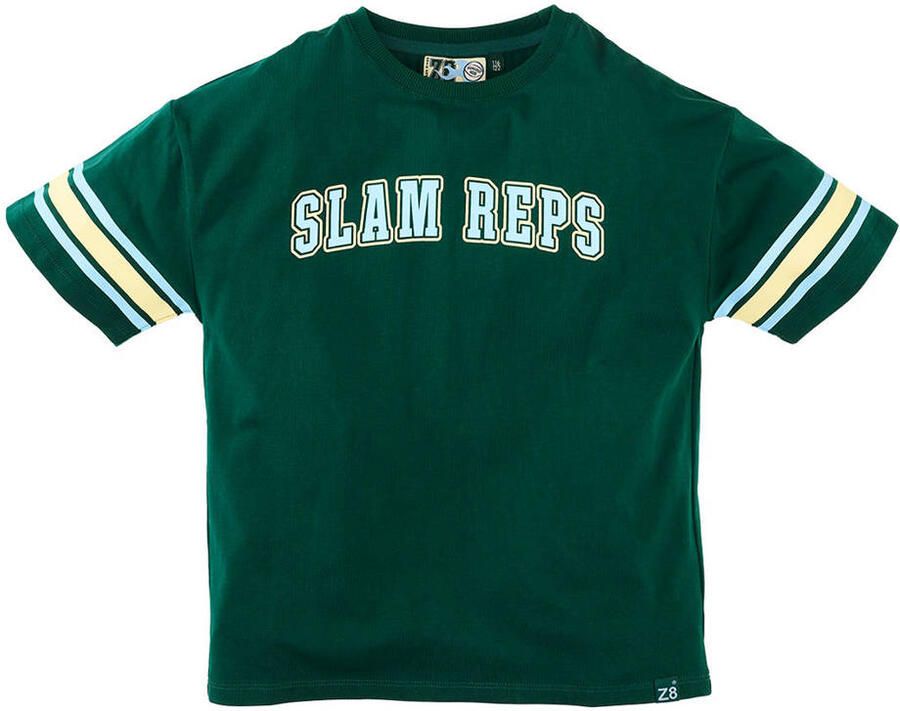 Z8 kids T-shirt met tekst groen