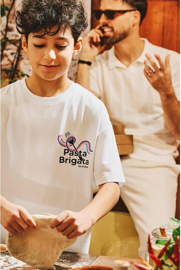 Z8 kids T-shirt Ricardo met backprint wit - Foto 2