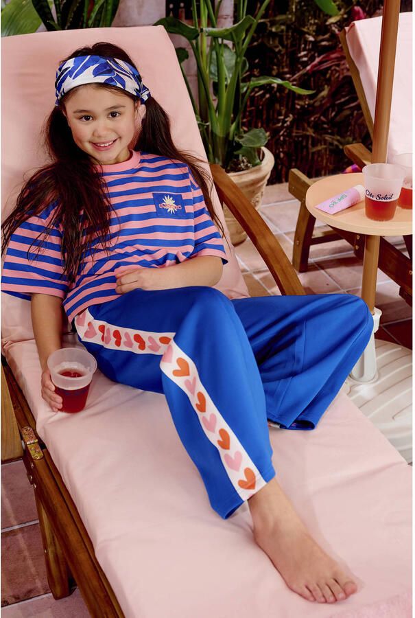 Z8 kids wide leg broek Jasmin blauw - Foto 5