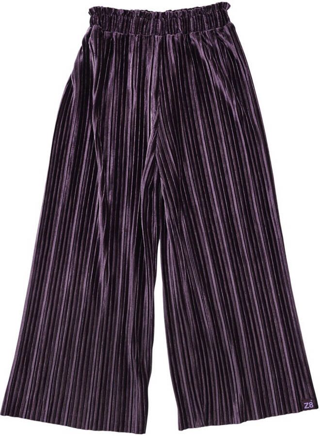 Z8 kids wide leg broek Maral paars - Foto 4