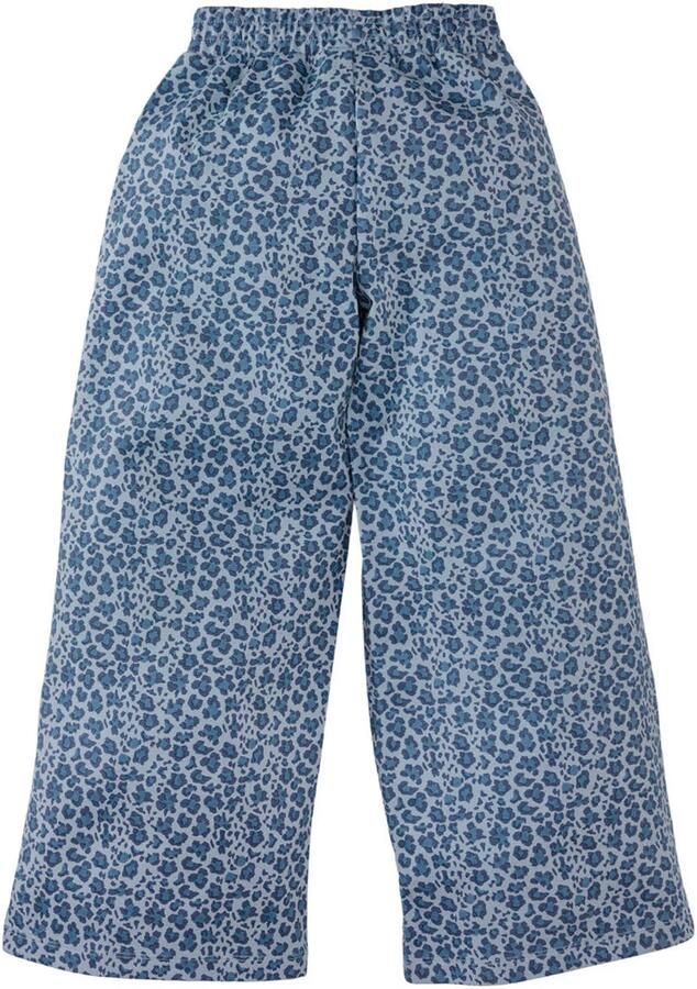 Z8 kids wide leg jeans Selin panterprint blauw - Foto 2