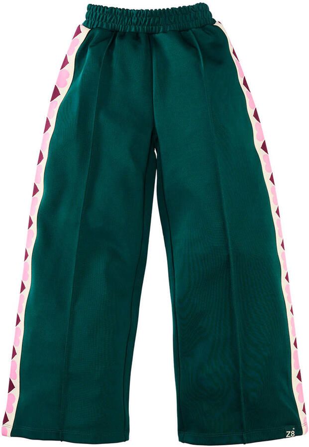 Z8 kids wide leg sweatpants Karlijn groen roze wit