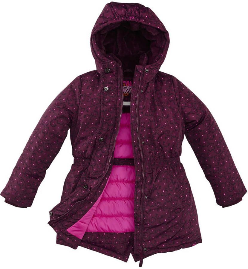 Z8 kids winterjas Channa donkerrood - Foto 4
