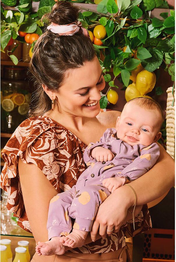 Z8 newborn boxpak Sonia paars oranje - Foto 2