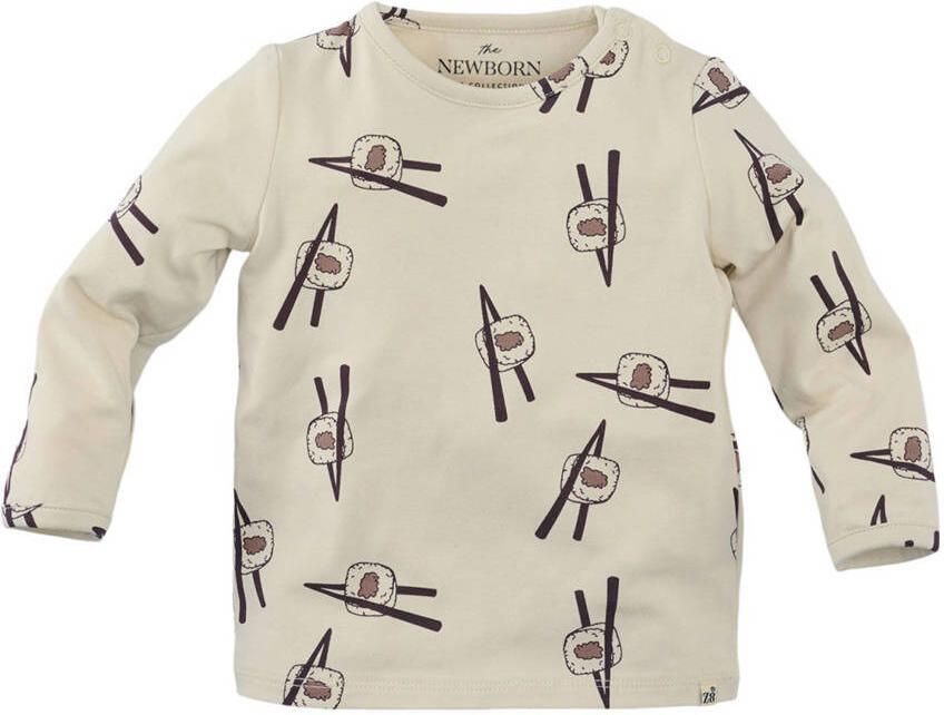 Z8 newborn longsleeve Quirijn ecru bruin - Foto 6