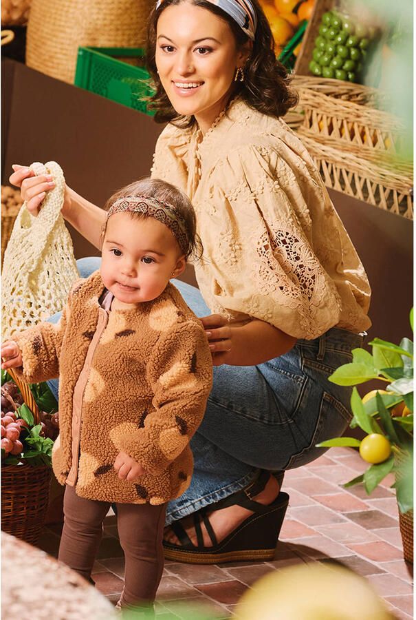 Z8 newborn teddy jas Riu bruin beige