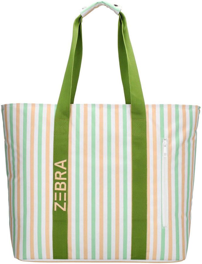 Zebra Trends gestreepte tas meerkleurig