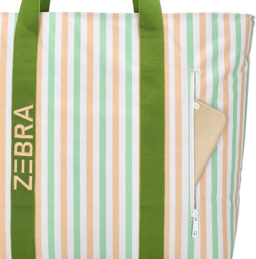 Zebra Trends gestreepte tas meerkleurig - Foto 2