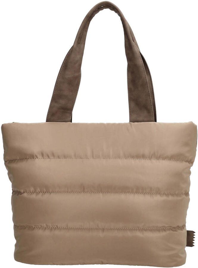 Zebra Trends gewatteerde shopper Elske beige - Foto 2