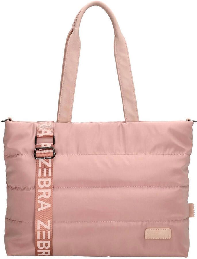 Zebra Trends 15.6 inch laptoptas Elske lichtroze