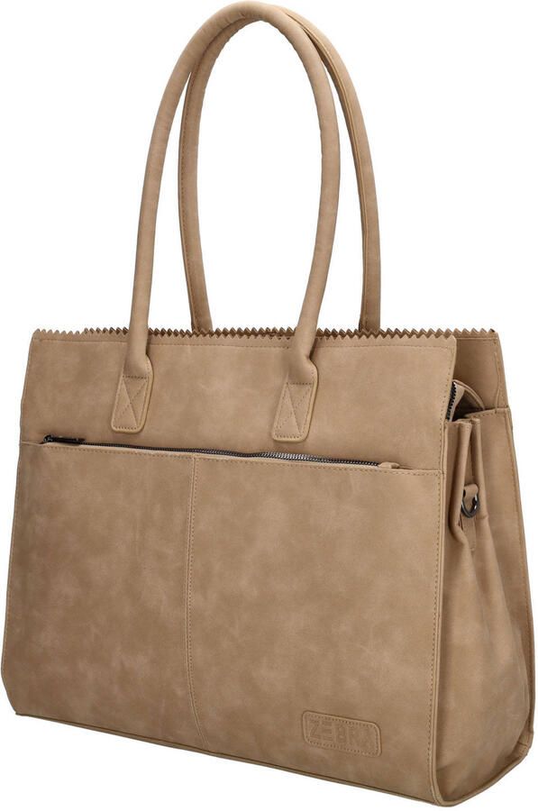Zebra Trends 15.6 inch laptoptas Noa zand - Foto 3