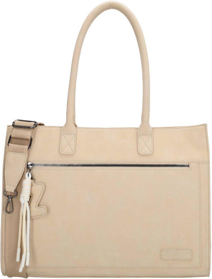 Zebra Trends 15 inch laptoptas Rosalyn beige