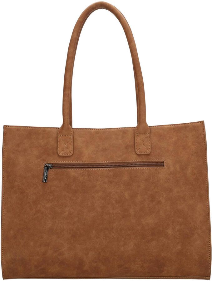 Zebra Trends 15 inch laptoptas Rosalyn cognac - Foto 3