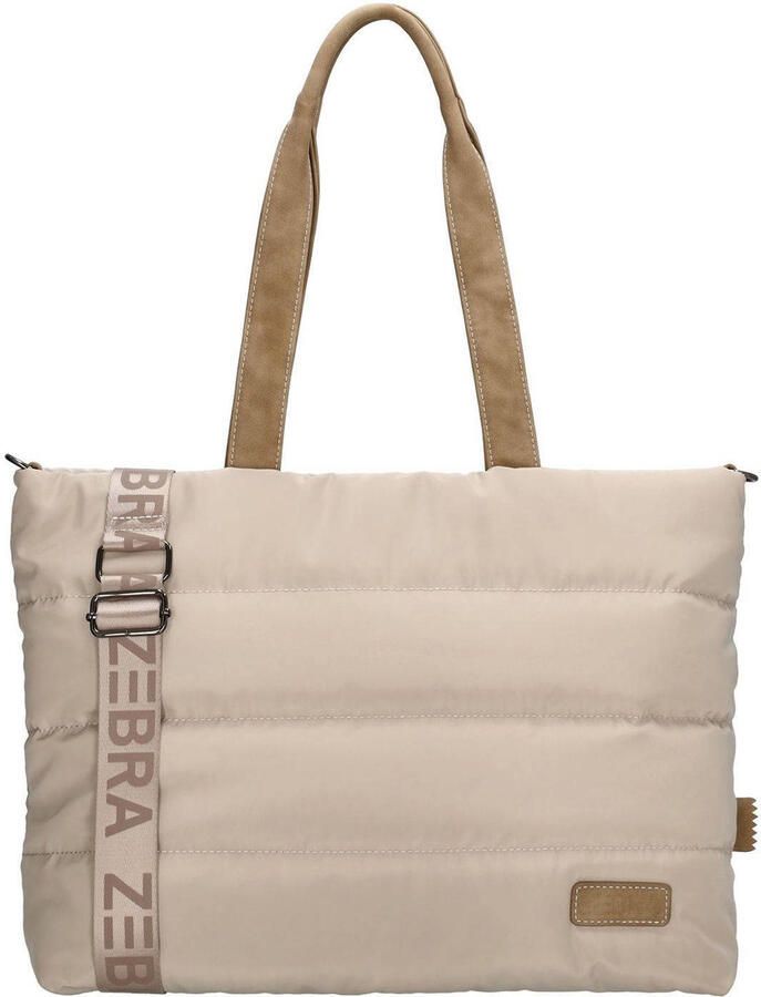Zebra Trends 15.6 inch laptoptas Elske beige