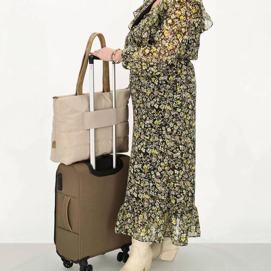 Zebra Trends 15.6 inch laptoptas Elske beige - Foto 2