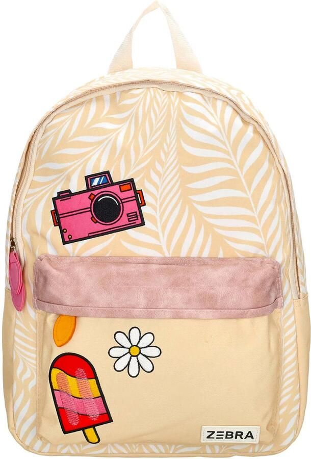 Zebra Trends rugzak beige