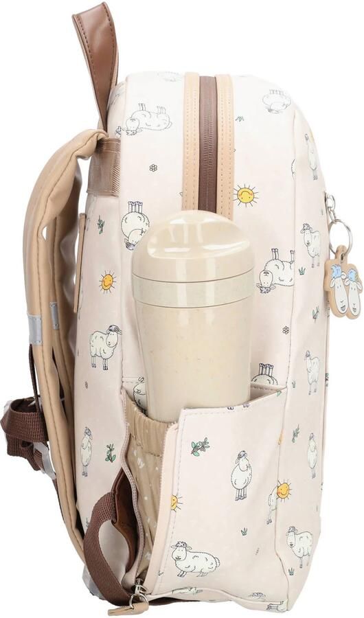 Zebra Trends rugzak met dierenprint beige - Foto 3